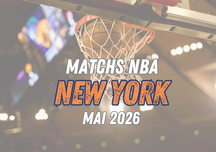 Match NBA New York mai 2026